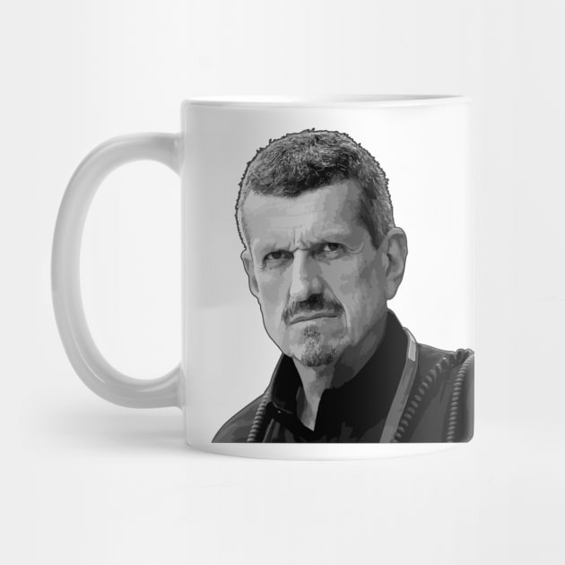 Guenther Steiner Black and White by KAM Std